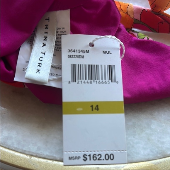 Trina Turk Sunny Bloom Floral Kimono Cover-Up and One Piece Swim Suit Set - Picture 8 of 10